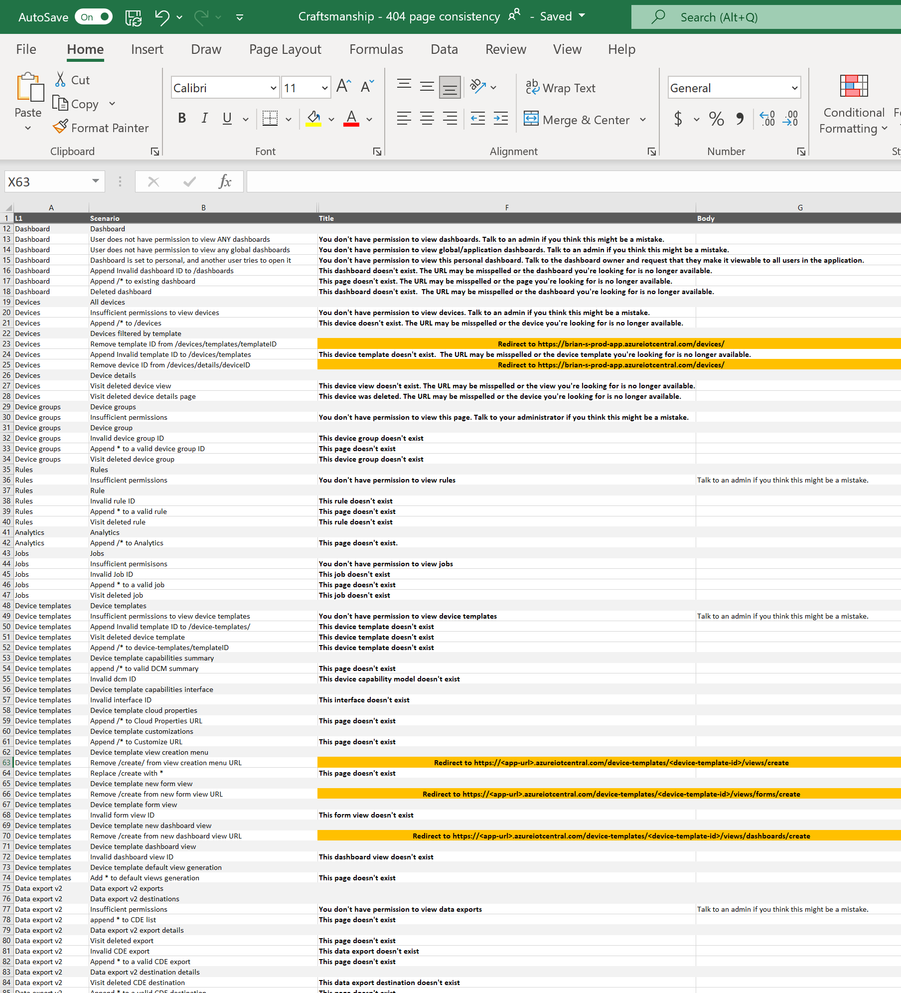 Audit Screenshot